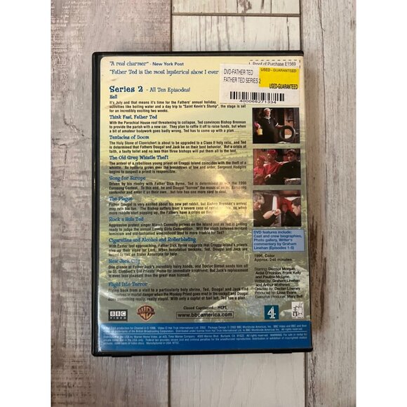 Father Ted The Complete Series 2 DVD UK Comedy Award-Winning TV Show - Picture 3 of 3